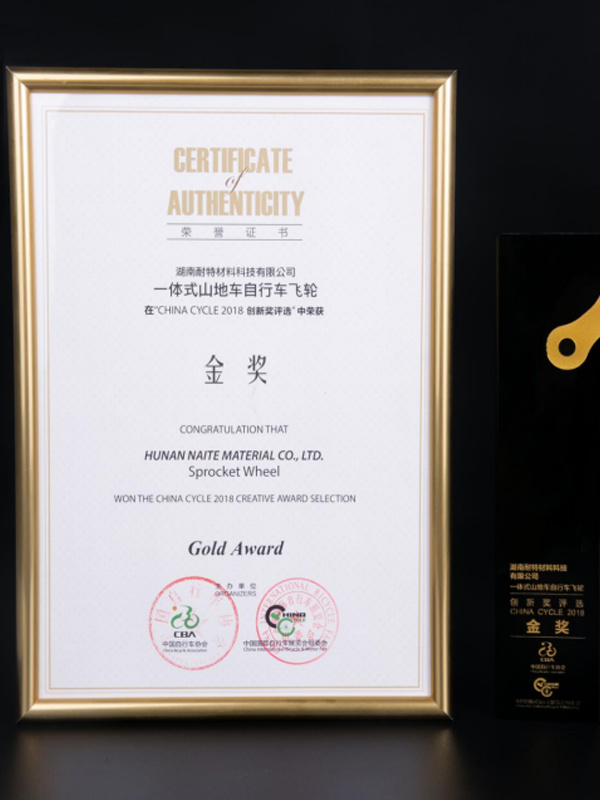 一体式飞轮金奖<